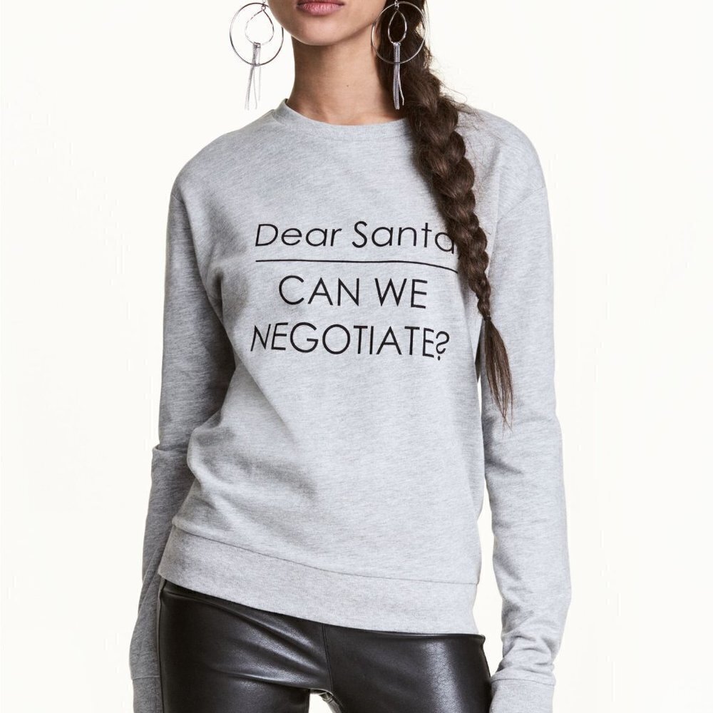🎅🏻H&M: Dear Santa  Sweatshirt